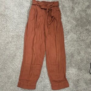 American Eagle tie waist pants
